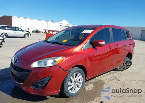 2013 Mazda Mazda5 Sport z USA, uszkodzony, nr VIN JM1CW2BL7D0160767